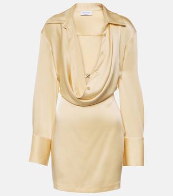 Robe en satin | Blumarine