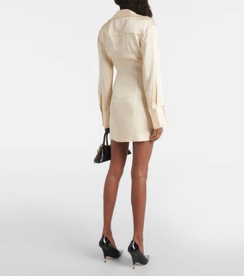 Robe en satin | Blumarine