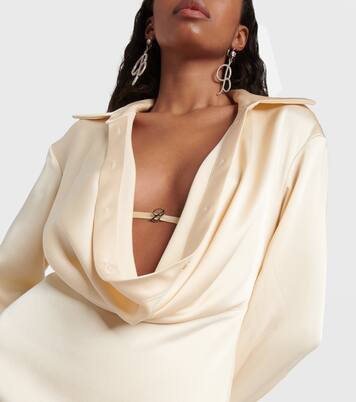 Robe en satin | Blumarine