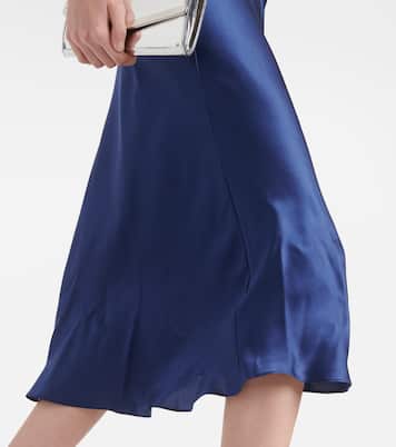 Robe midi en soie à fleurs | Rodarte