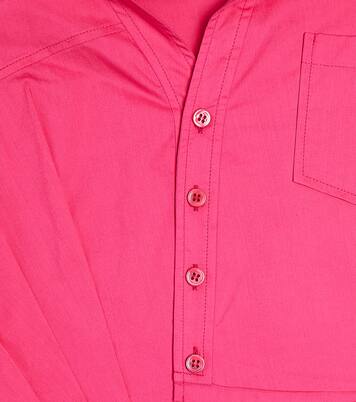 La Chemise Mejean linen and cotton top | Jacquemus Enfant