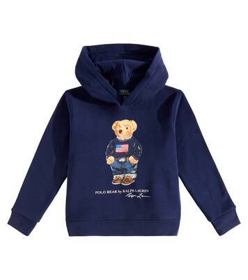 Polo Bear cotton-blend hoodie | Polo Ralph Lauren Kids