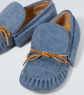 Mokassins aus Denim | JW Anderson