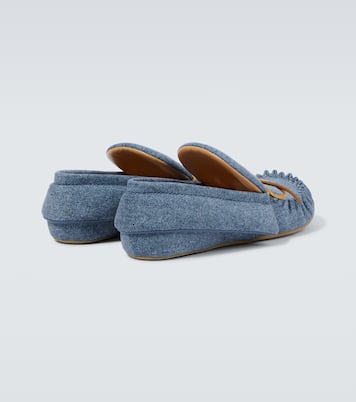 Mokassins aus Denim | JW Anderson