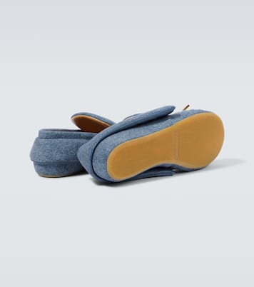 Mokassins aus Denim | JW Anderson