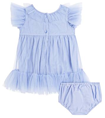 Baby Antoinette ruffled dress and bloomers set | Tutu Du Monde