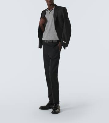 Scott leather monk strap shoes | Gianvito Rossi