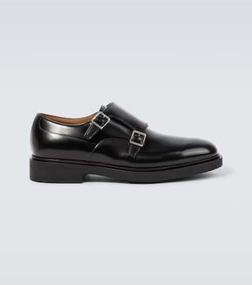 Scott leather monk strap shoes | Gianvito Rossi