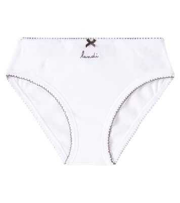 Set of 7 cotton jersey briefs | Bonpoint