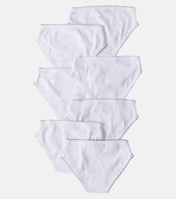 Set of 7 cotton jersey briefs | Bonpoint