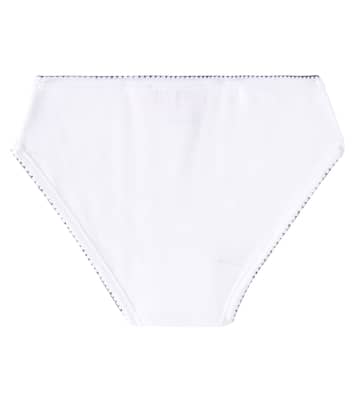 Set of 7 cotton jersey briefs | Bonpoint