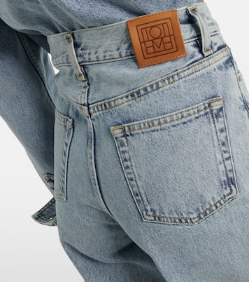 Jeans a gamba larga e vita alta | Toteme