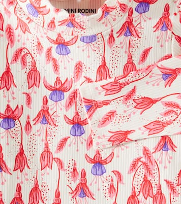 Fuchsia cotton-blend top | Mini Rodini