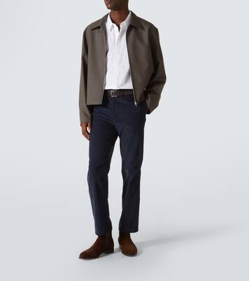 Cotton corduroy straight pants  | Gabriela Hearst
