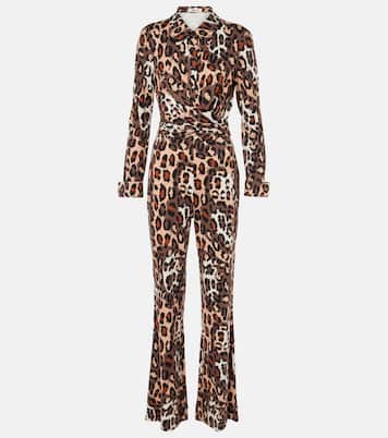 Michele leopard-print jumpsuit | Diane von Furstenberg