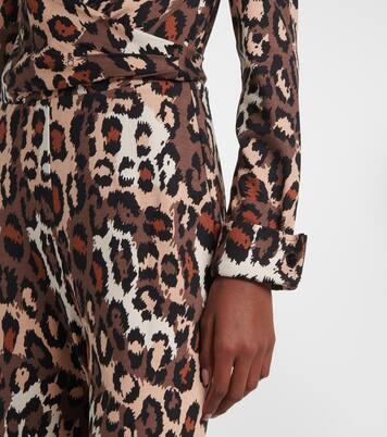 Michele leopard-print jumpsuit | Diane von Furstenberg