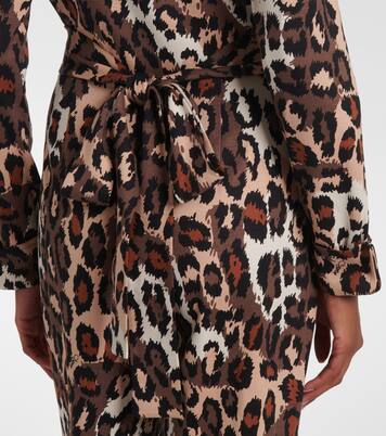 Michele leopard-print jumpsuit | Diane von Furstenberg