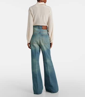 High-rise flared jeans | Victoria Beckham