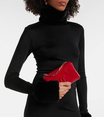 Loubi54 patent leather clutch | Christian Louboutin