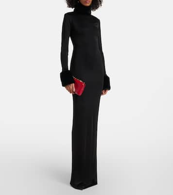 Loubi54 patent leather clutch | Christian Louboutin