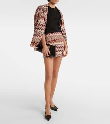 T-Shirt aus Baumwolle mit Häkelstrick | Missoni