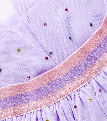 Gonna in tulle con cristalli | Stella McCartney Kids