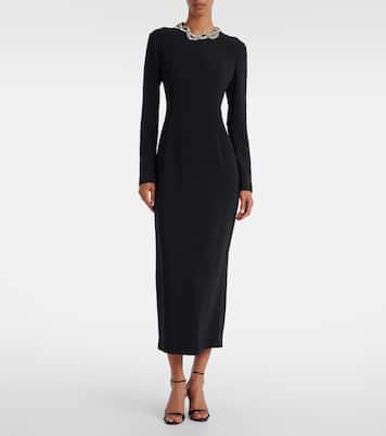 Mitsuko embellished cady maxi dress | The Row