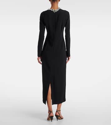 Mitsuko embellished cady maxi dress | The Row