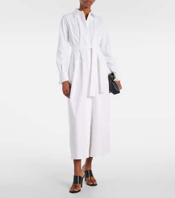 Robe chemise Arezzo en coton mélangé | Max Mara