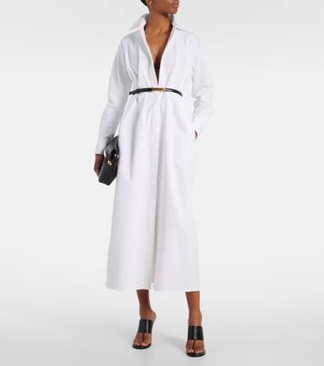 Robe chemise Arezzo en coton mélangé | Max Mara