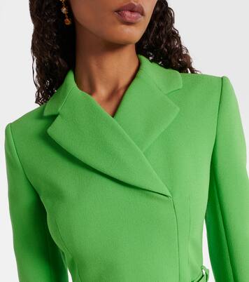 Robe Kalonice en crêpe de laine | Emilia Wickstead