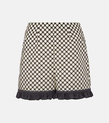 Plus De Pois cotton poplin shorts | Valentino