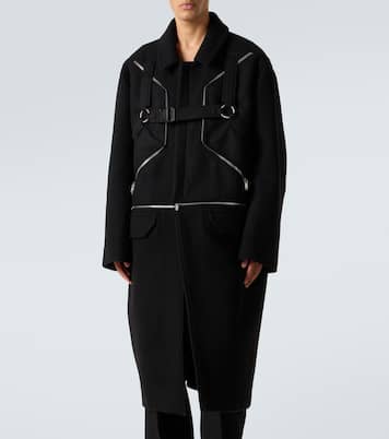 Virgin wool coat | Rick Owens
