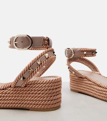 Sandales Rockstud à plateforme | Valentino Garavani