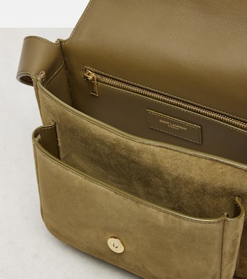 Schultertasche Niki Cassandre aus Veloursleder | Saint Laurent