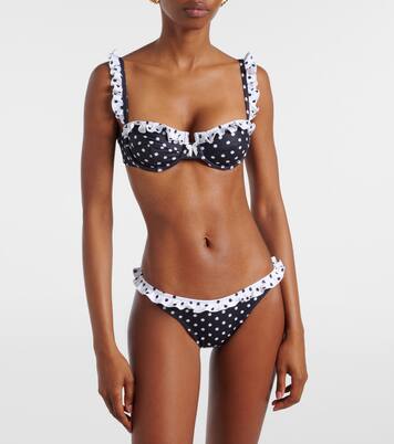 Haut de bikini Angela à pois | Bananhot