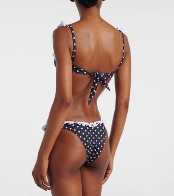 Haut de bikini Angela à pois | Bananhot