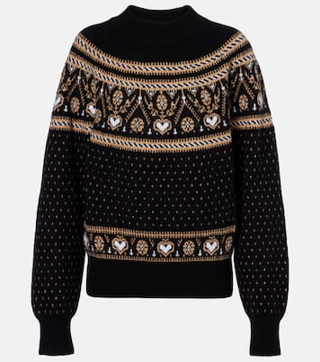 Guy Fair Isle cashmere sweater | Khaite