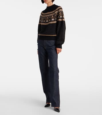 Guy Fair Isle cashmere sweater | Khaite