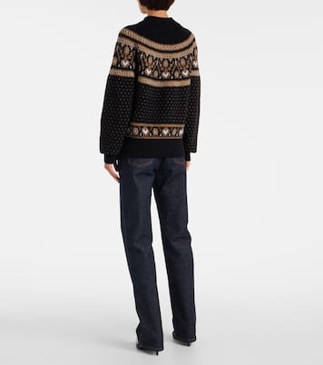 Guy Fair Isle cashmere sweater | Khaite