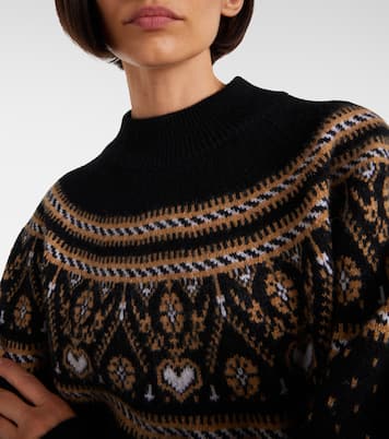 Guy Fair Isle cashmere sweater | Khaite