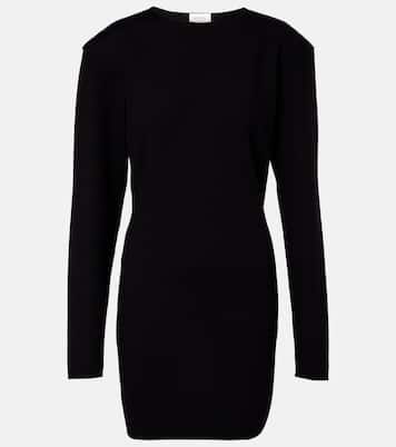 Wool-blend minidress | Saint Laurent