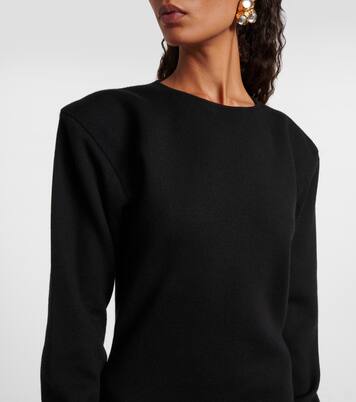 Wool-blend minidress | Saint Laurent