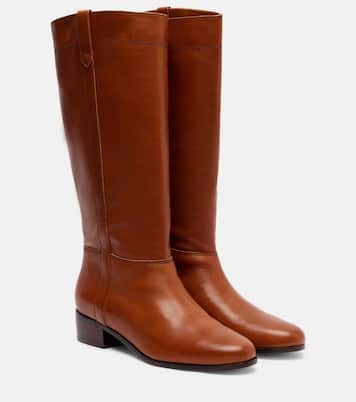 Leather knee-high boots | Veronica Beard
