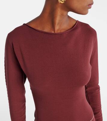 Abito lungo Idun in misto cotone a righe | Faithfull