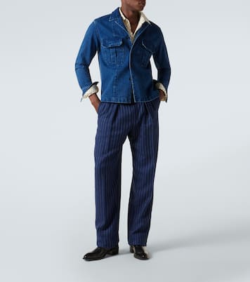 Hemdjacke aus Denim  | Tom Ford