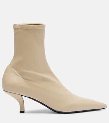 Leather ankle boots | Toteme