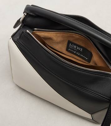 X Albers Tote Bag Puzzle Small aus Leder | Loewe