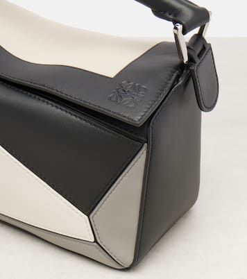 X Albers Tote Bag Puzzle Small aus Leder | Loewe