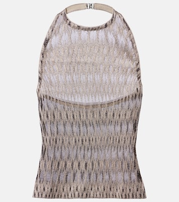 Halterneck lamé top | Missoni